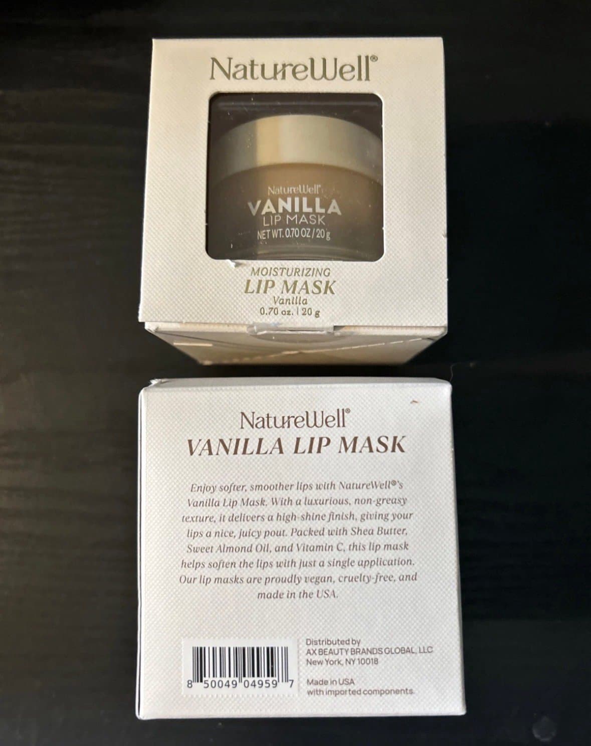 2 NATUREWELL ~ LIP MASK VANILLA 0.70oz Moisturizing New - Thumbnail 3