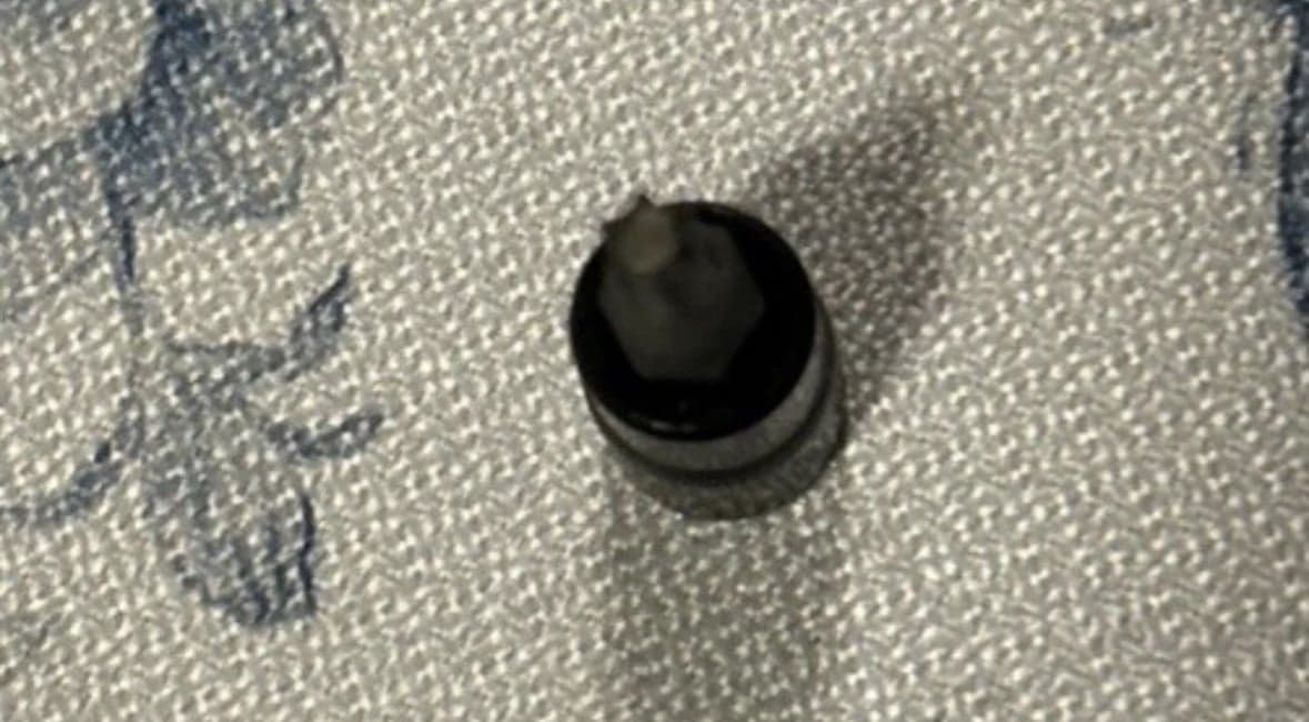 Stanley Black Chrome Torx Bit T25 ,91-580B 1/4” Drive (X) - Thumbnail 3