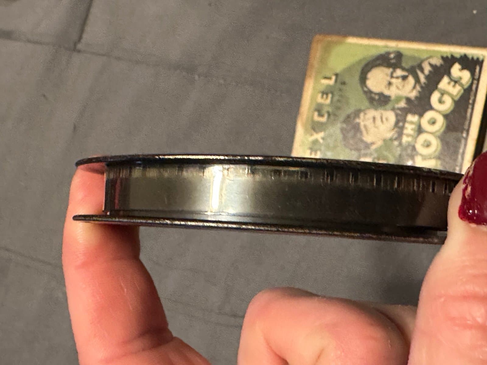 16mm film stock Three Stooges 200' silent film - Thumbnail 10