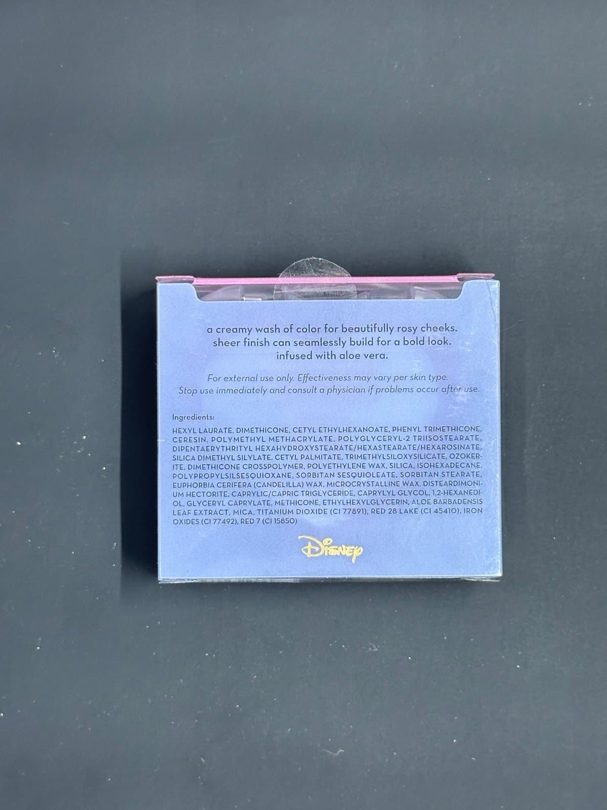 The Creme Shop 3pc. Girls Disney Beauty Set: Sheet Mask, Blush, Lip Balm, NEW! - Thumbnail 7