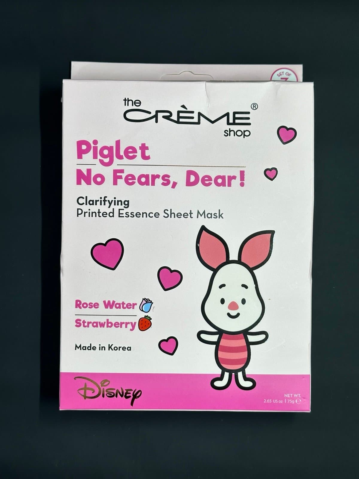 The Creme Shop 3pc. Girls Disney Beauty Set: Sheet Mask, Blush, Lip Balm, NEW! - Thumbnail 2