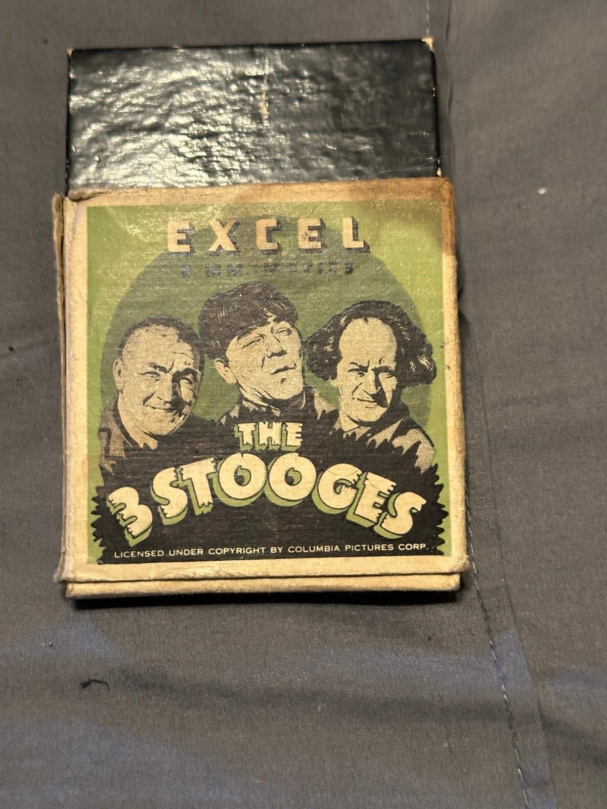 16mm film stock Three Stooges 200' silent film - Thumbnail 2