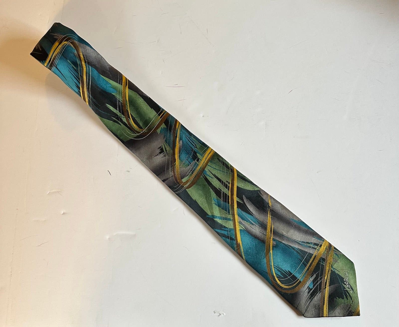 Jerry Garcia Landscape Collectors Edition Artist Proof 2014 Rare XL 63x3 1/2 Tie