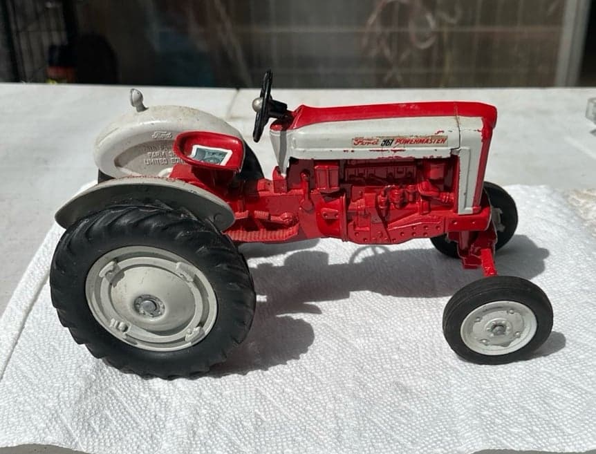 1/12 Toy Hubley Ford 961 Powermaster Tractor Wide Front