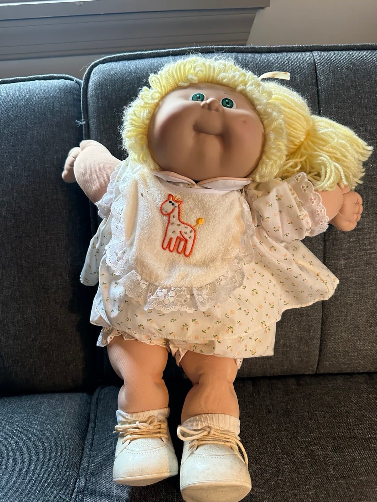 1985 Cabbage Patch Kids Girl Doll Signed “Ernesta Millie” W/ papers!!