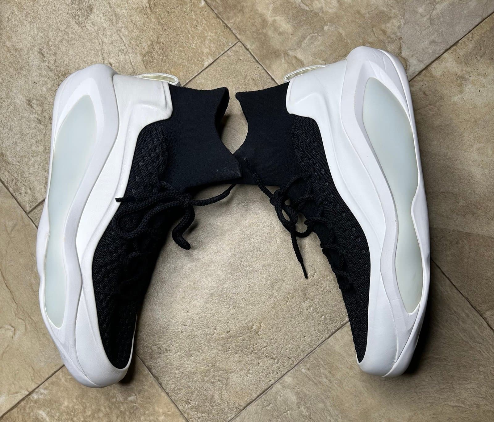 Worn Once EQLZ Phantom Zombie EQUALIZER 247 Basketball Shoe BLK/ WHT Sneakers 15 - Thumbnail 4