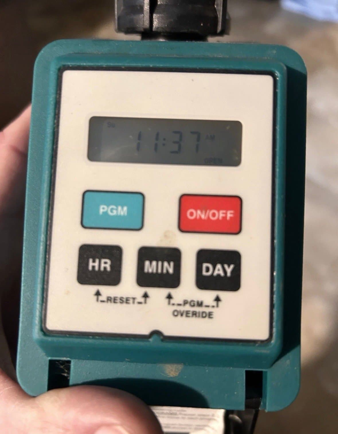 Gilmour Electronic Water Timer Model 9400 Easy To Use PPGF20 Tested Works - Thumbnail 2