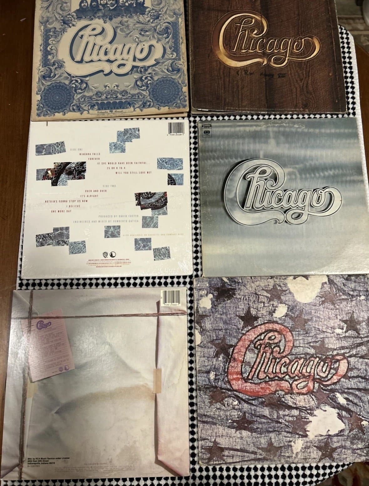 Chicago VI, V, 18, 17, II, III Lot 6 Piece Vinyl 33 lp Records CH2 - Thumbnail 2