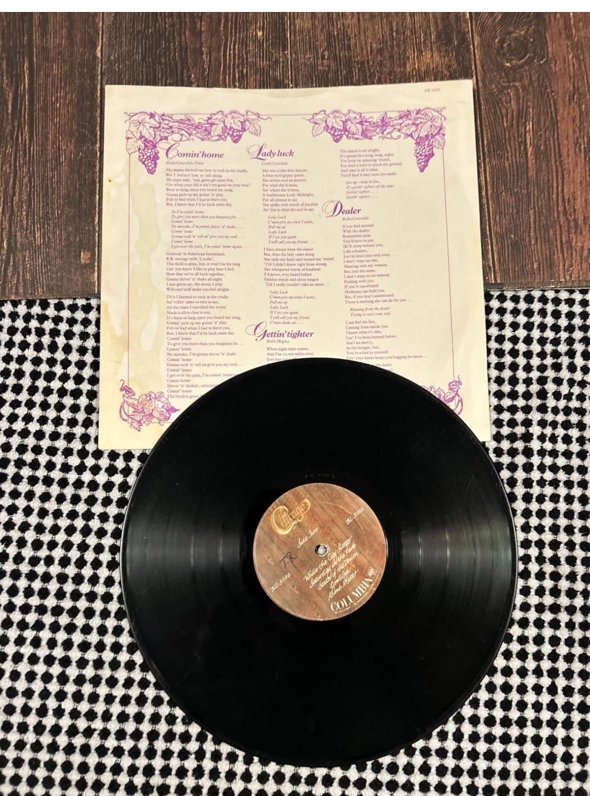 Chicago VI, V, 18, 17, II, III Lot 6 Piece Vinyl 33 lp Records CH2 - Thumbnail 6