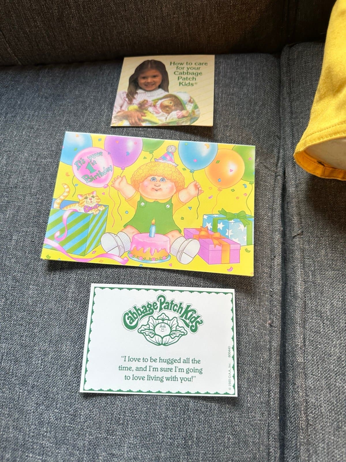 1985 Cabbage Patch Kid Boy Doll Signed “Grover Dunbar” W/ papers!! - Thumbnail 4