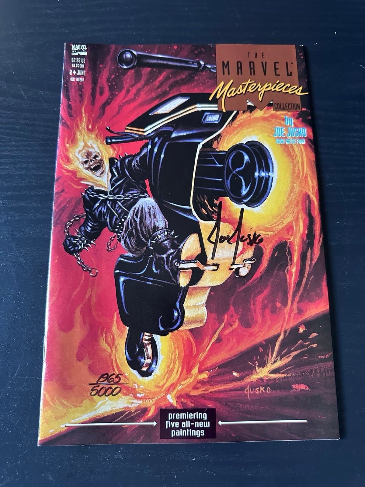 Marvel Masterpieces Poster Comic Book Collection-All Signed - Thumbnail 8