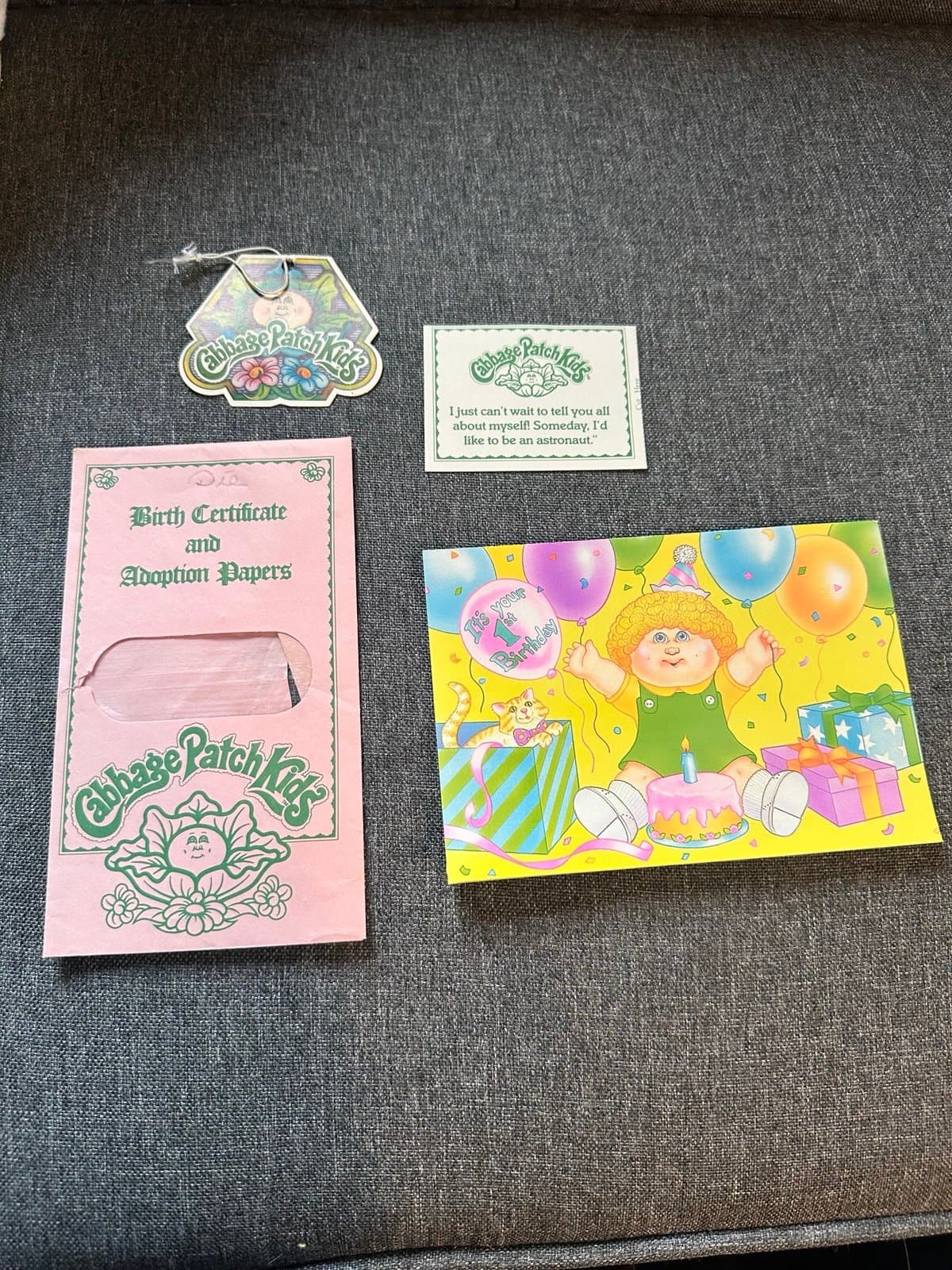 1985 Cabbage Patch Kid Girl Doll Signed “Deirdre Simona” W/ papers!! - Thumbnail 3