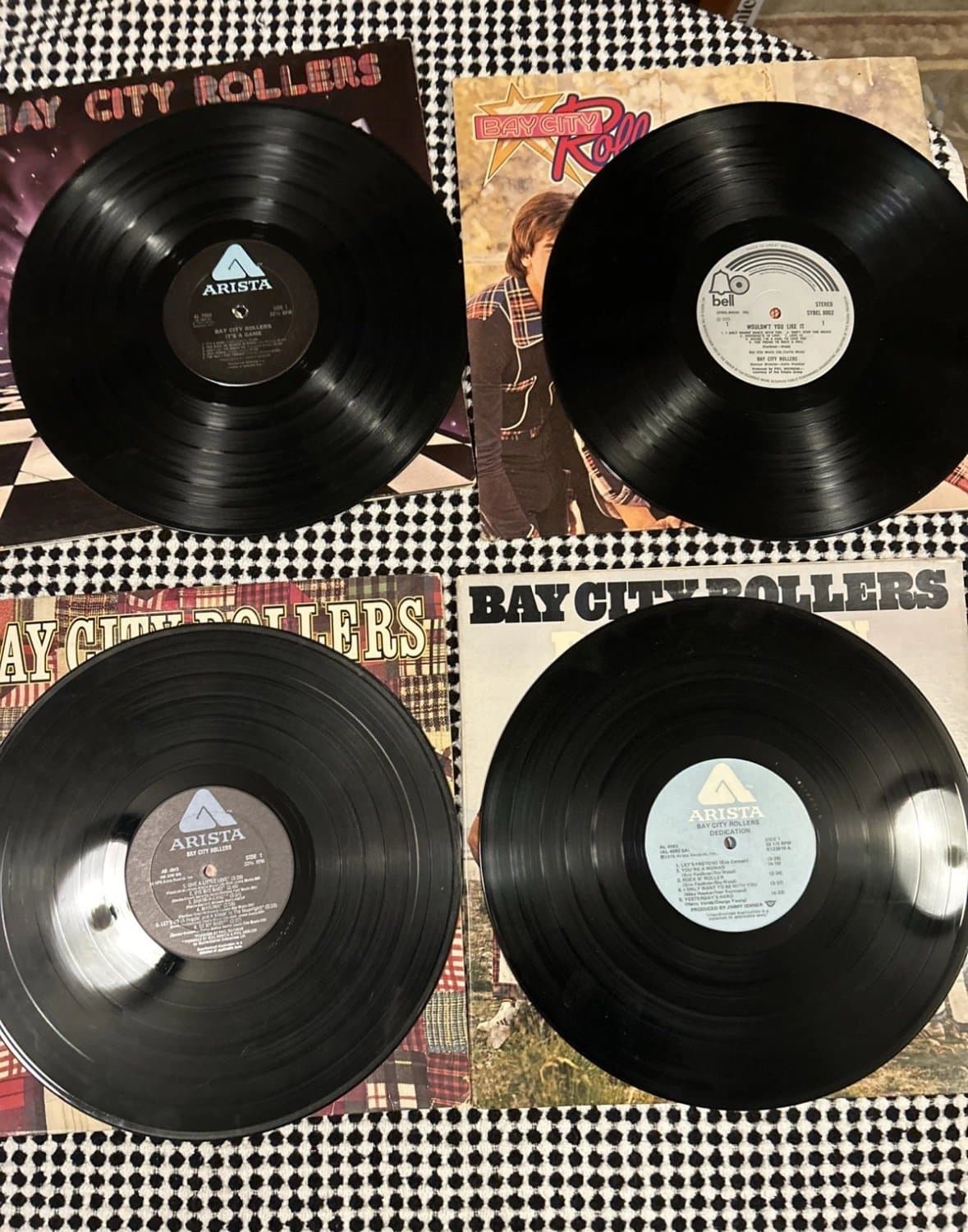 Bay City Rollers Vinyl lp Lot Of 4 Arista A19 - Thumbnail 3