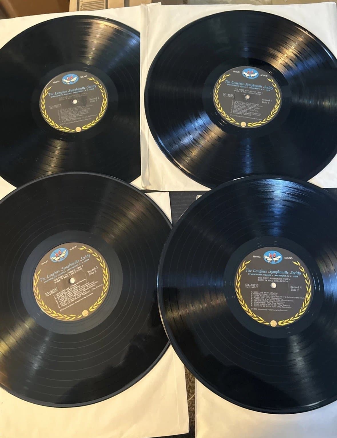 1950’s Rock & Roll Collection 4 LP Vinyl Box Set – 72 Original Hits – Boss Album - Thumbnail 5