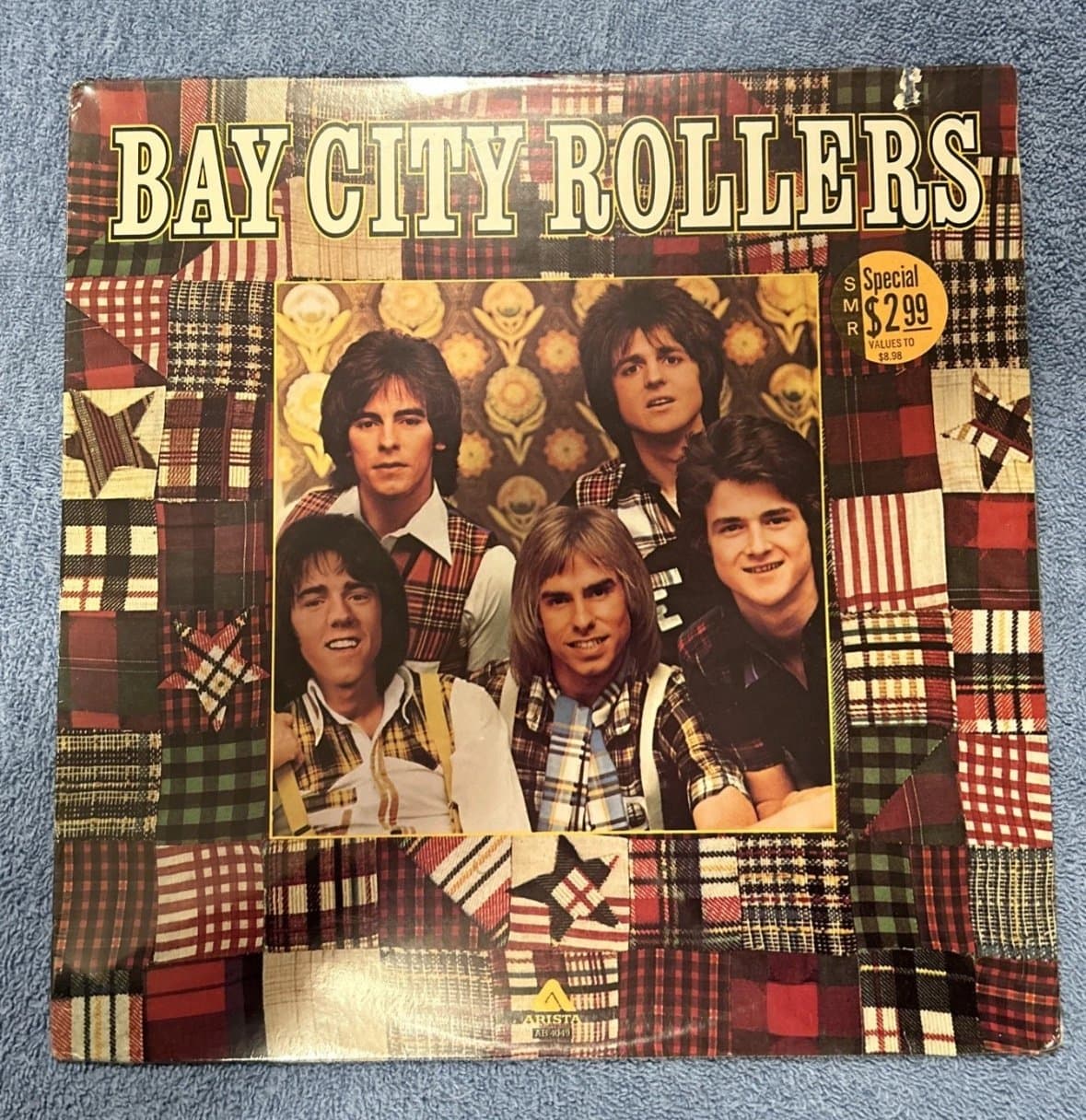 BAY CITY ROLLERS Self Titled (1975) 12" Vinyl Record LP - SEALED AB 4049 Arista