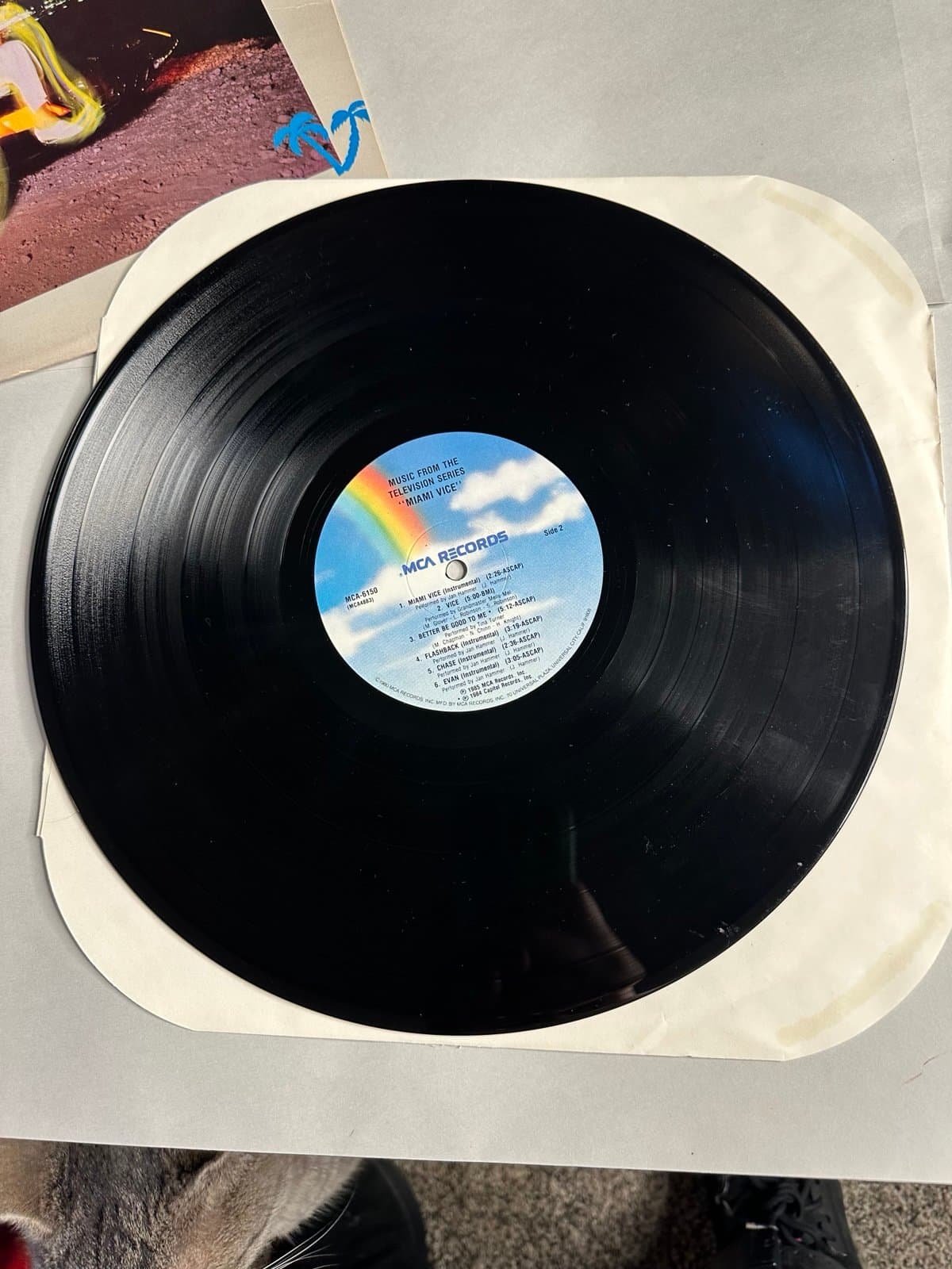 Miami Vice - Miami Vice LP Record 1985 MCA Records Soundtrack 33RPM - Thumbnail 5