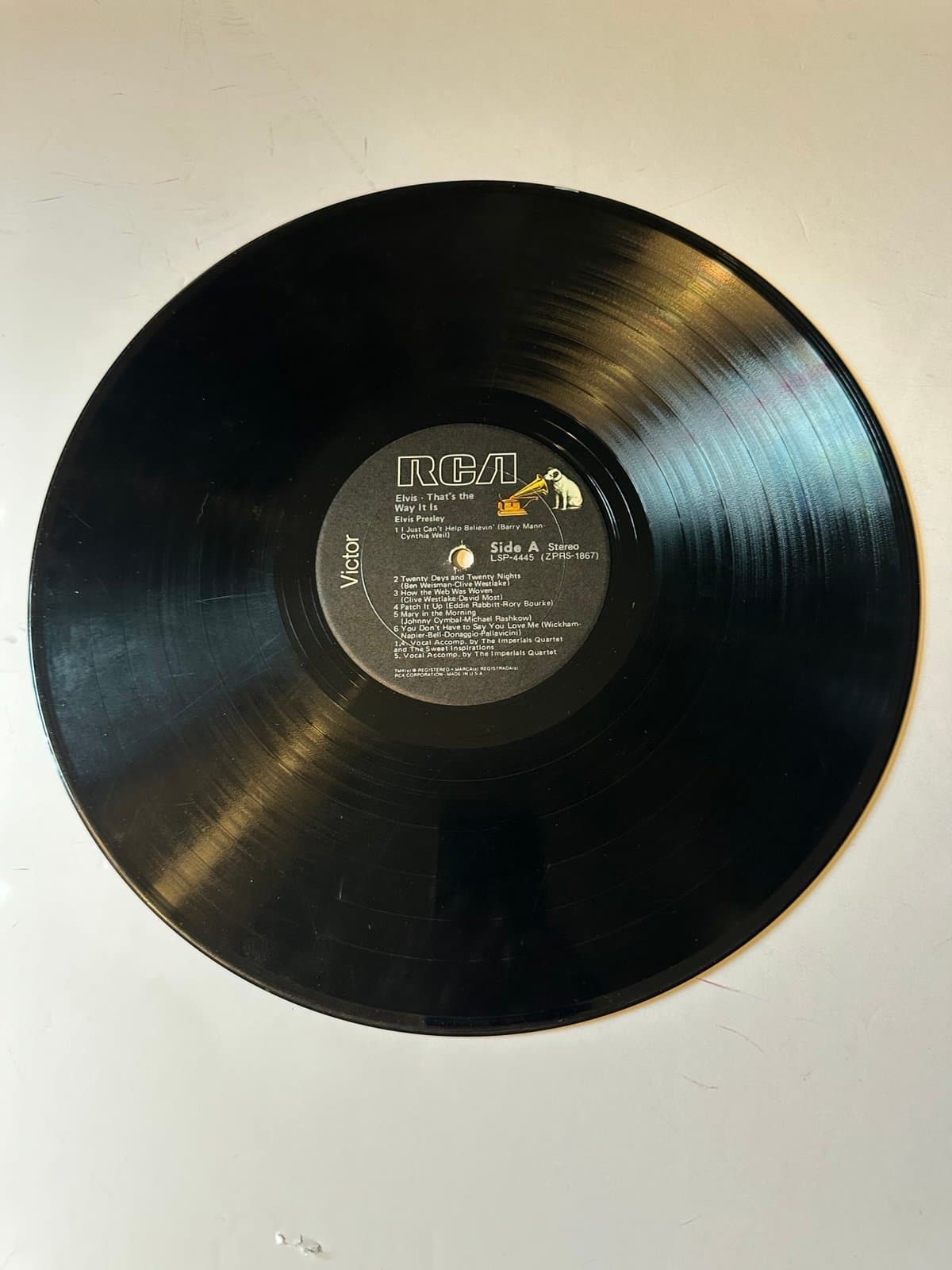 ELVIS PRESLEY That's The Way It Is 1970 LP Vinyl Record 33 - Thumbnail 4