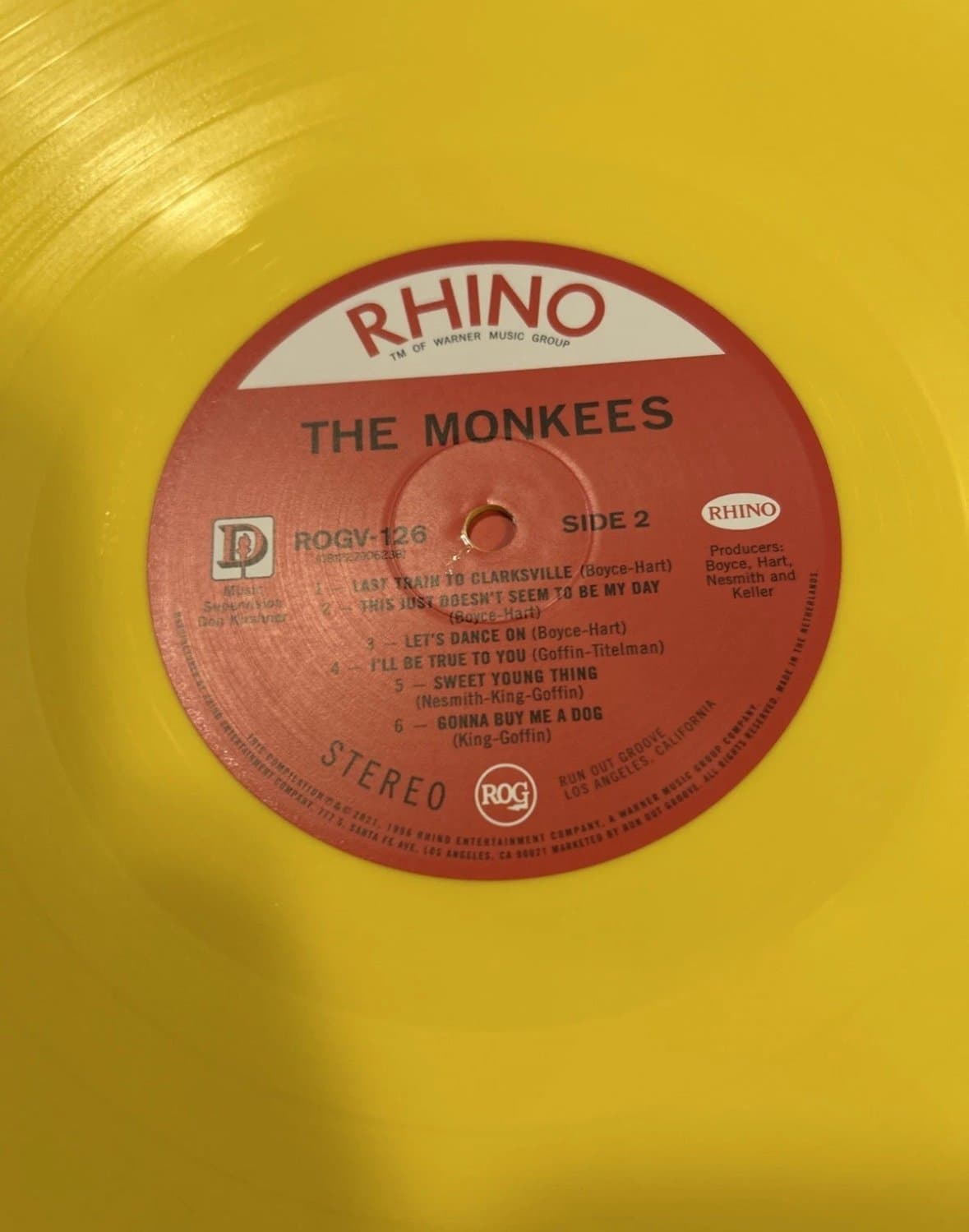 MINT MEET THE MONKEES NUMBERED #502 RUN OUT DOUBLE LP NEW SEALED YELLOW VINYL - Thumbnail 4