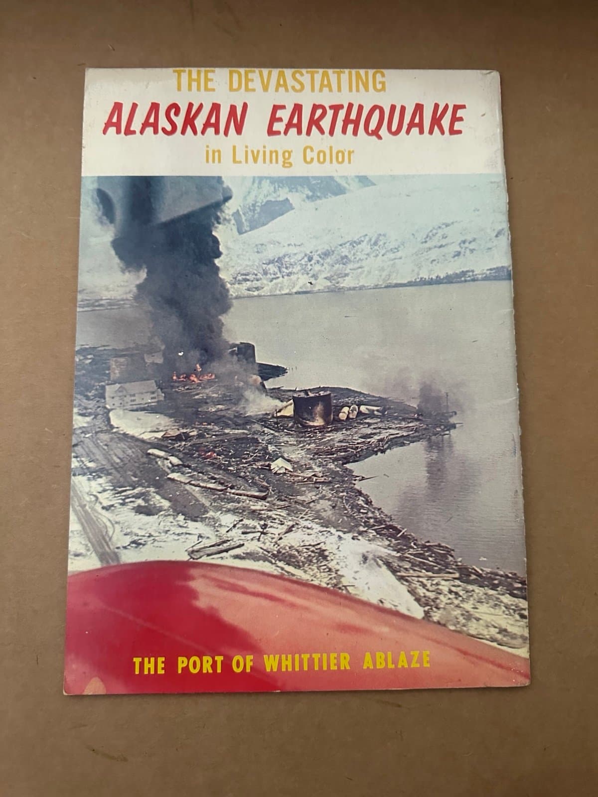 Alaskan Quake of Good Friday March 27, 1964 Pictorial Book VINTAGE 32 Pages - Thumbnail 2