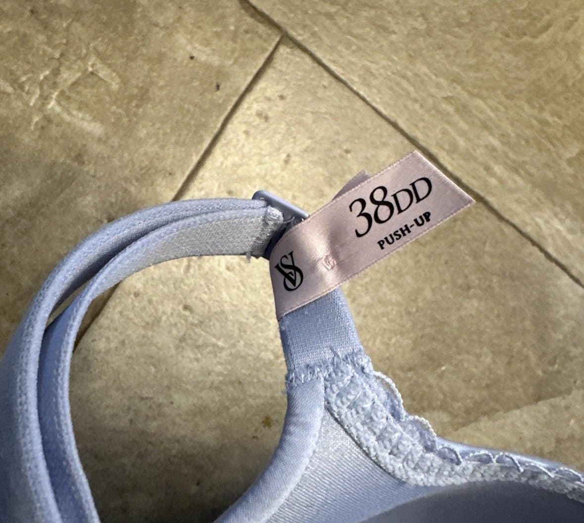 NET Victoria's Secret Lavender Push Up Bra 38D Padded-EUC!! - Thumbnail 4