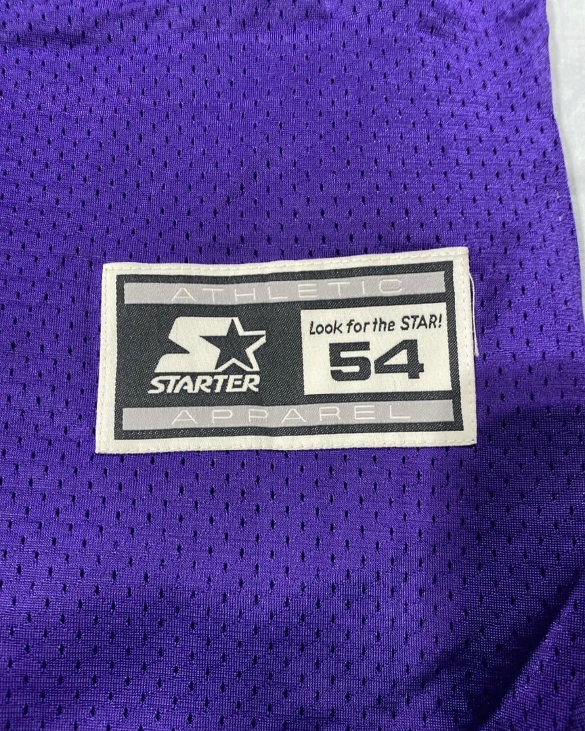 NWT VTG 1995 Minnesota Vikings Cris Carter #80 Starter Football Jersey 54 XXL - Thumbnail 3