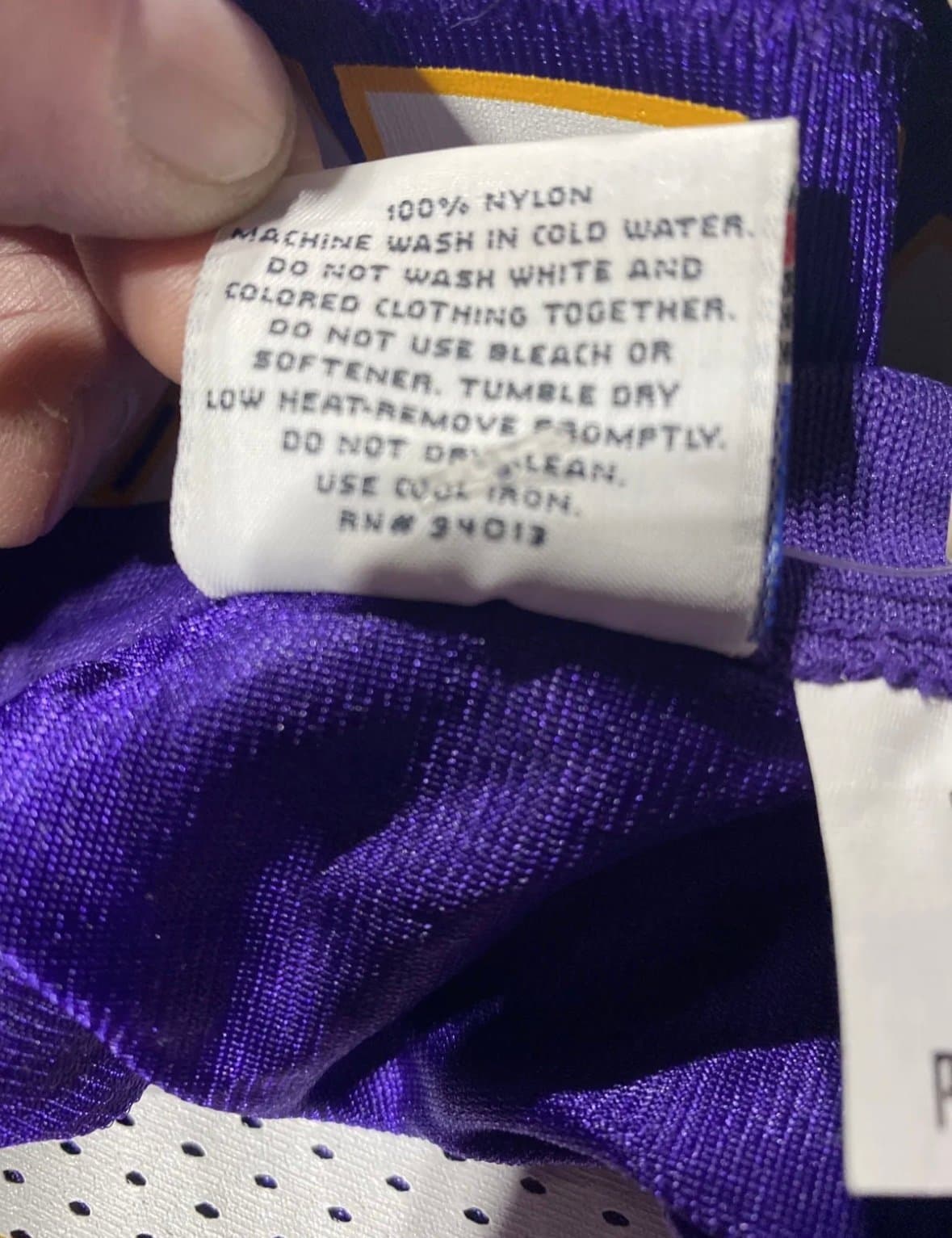 NWT VTG 1995 Minnesota Vikings Cris Carter #80 Starter Football Jersey 54 XXL - Thumbnail 7