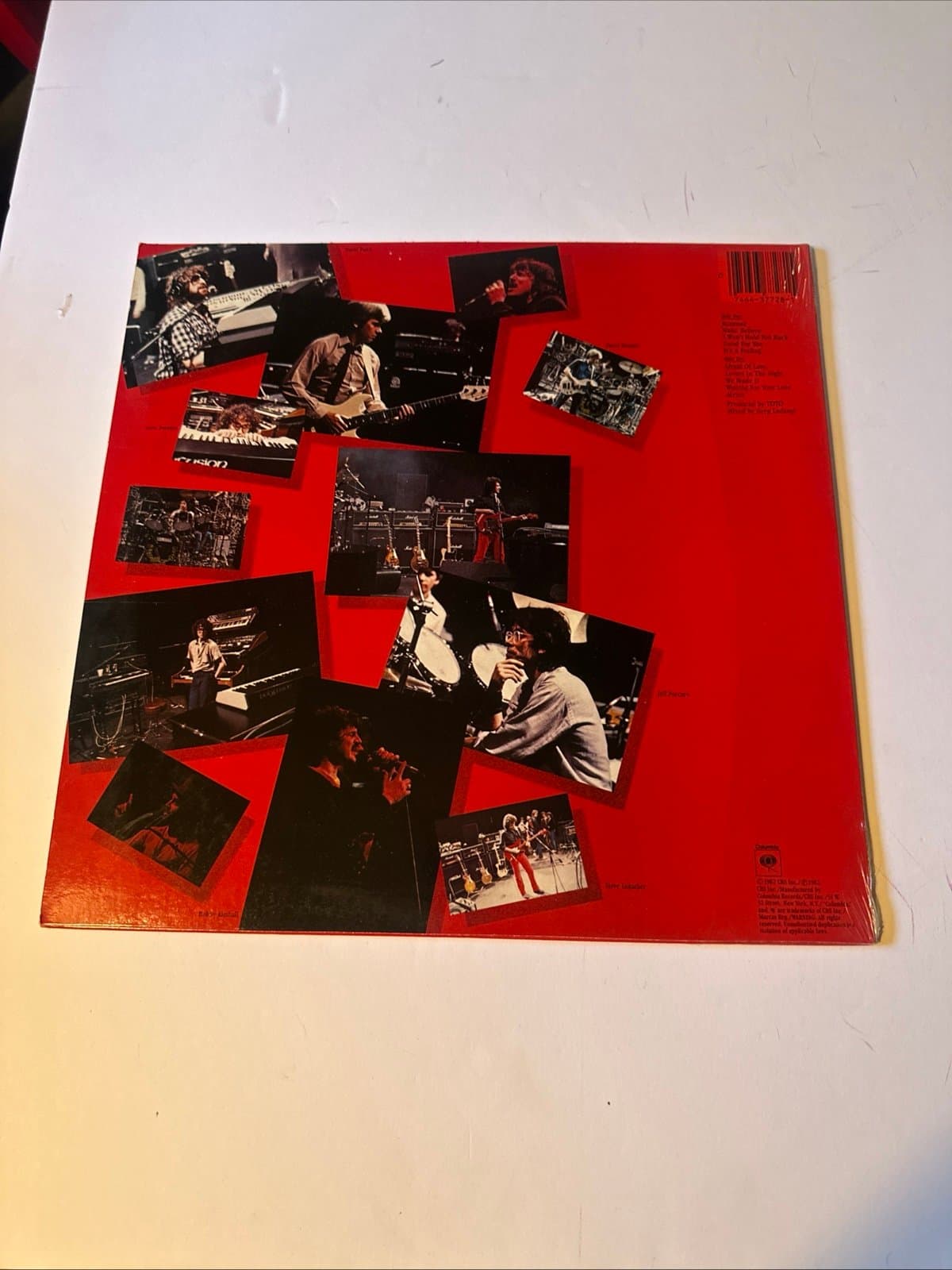 Toto IV LP Vinyl Columbia Records FC 37728 1982 VG/VG+ Rosanna, Africa - Thumbnail 2