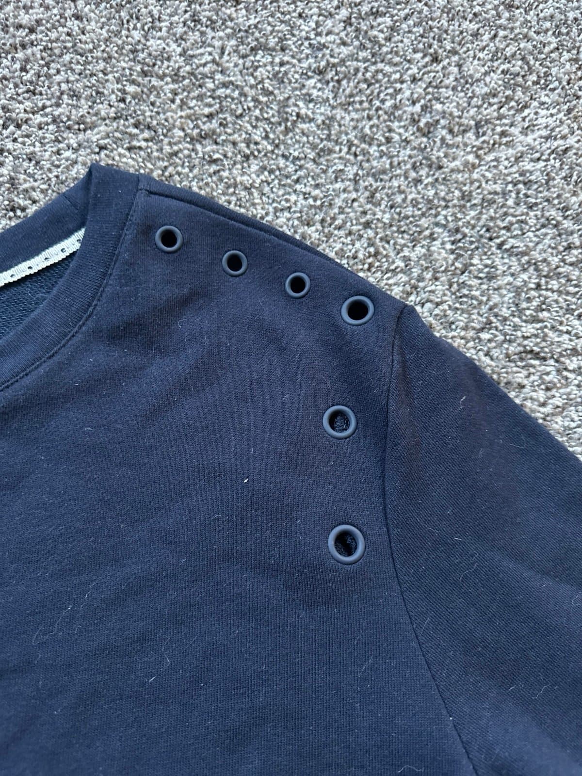 NWT Jones NY 2XL Navy Blue Accented Pullover Shirt!! - Thumbnail 6