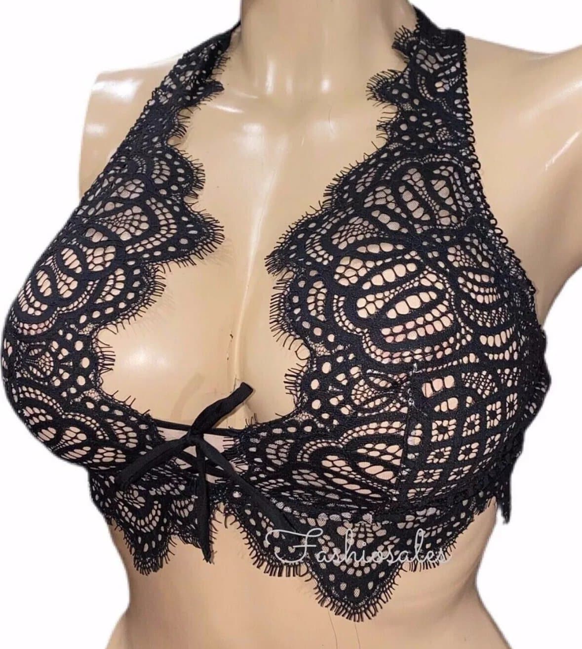 NWT Victoria’s Secret L Dream Angels Sexy No Wire Scalloped Bralette Bra - Thumbnail 6
