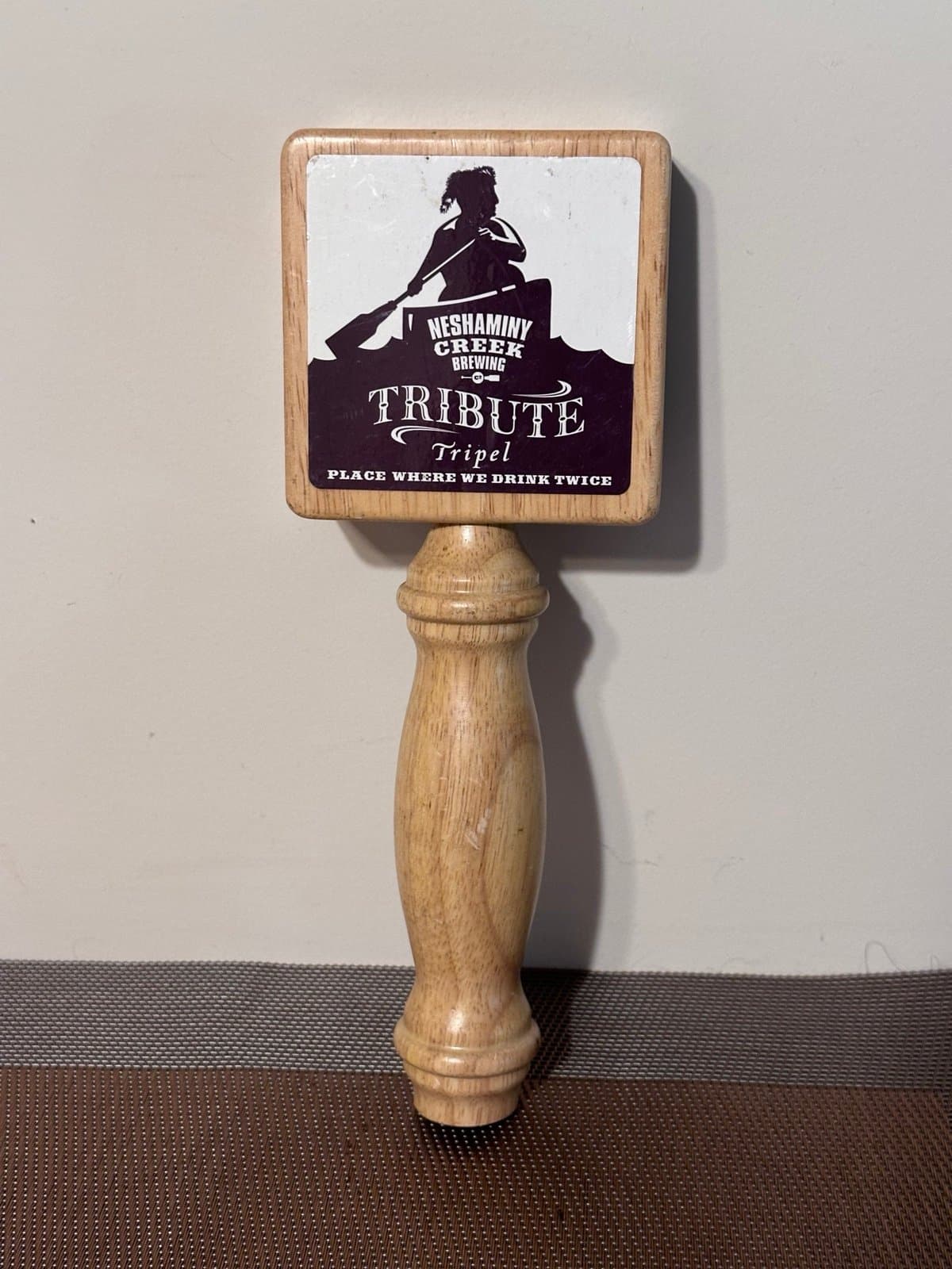 Beer Tap Handle Neshaminy Creek Tribute Triple Beer Tap Handle Man Cave