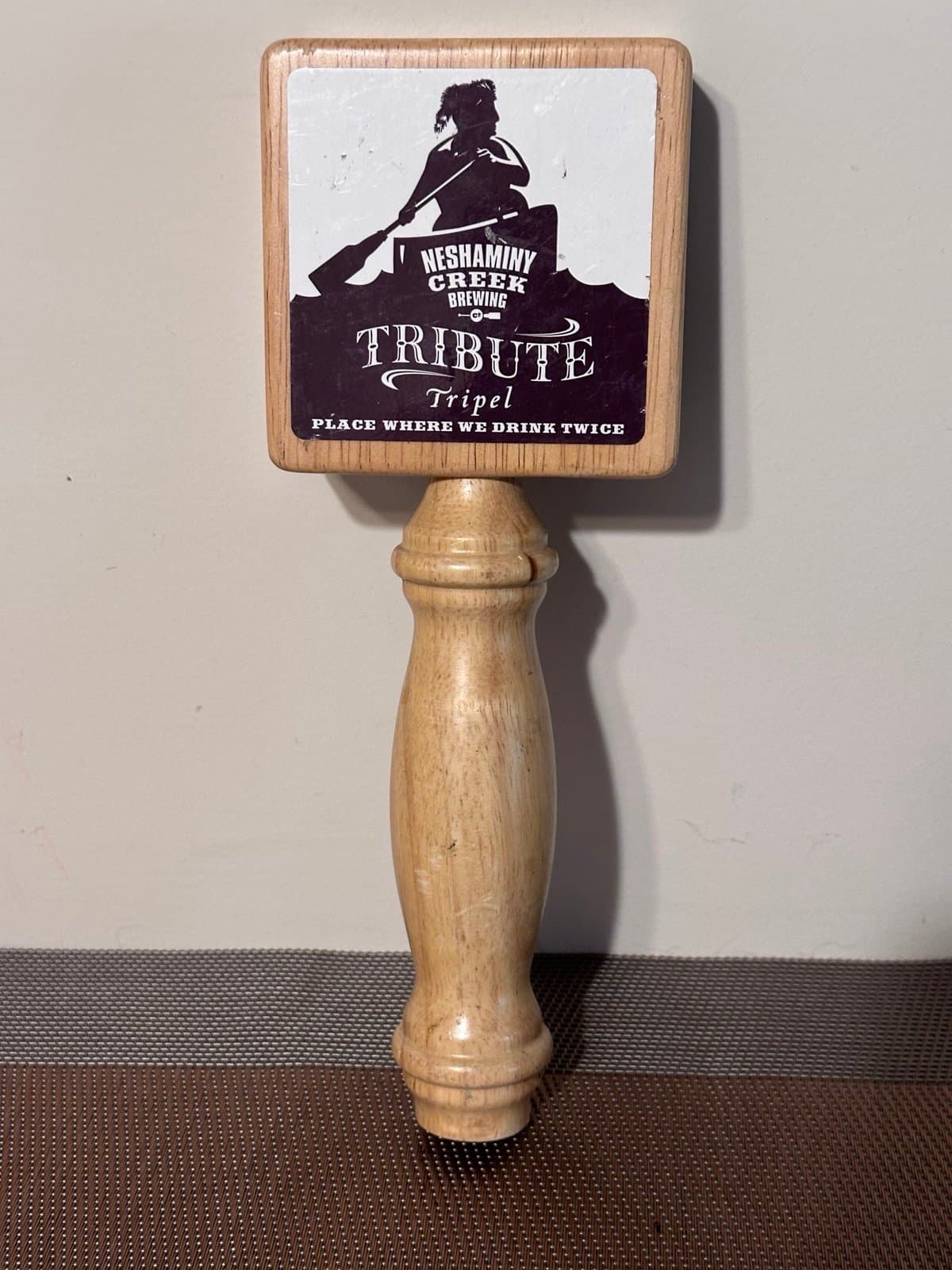 Beer Tap Handle Neshaminy Creek Tribute Triple Beer Tap Handle Man Cave - Thumbnail 2