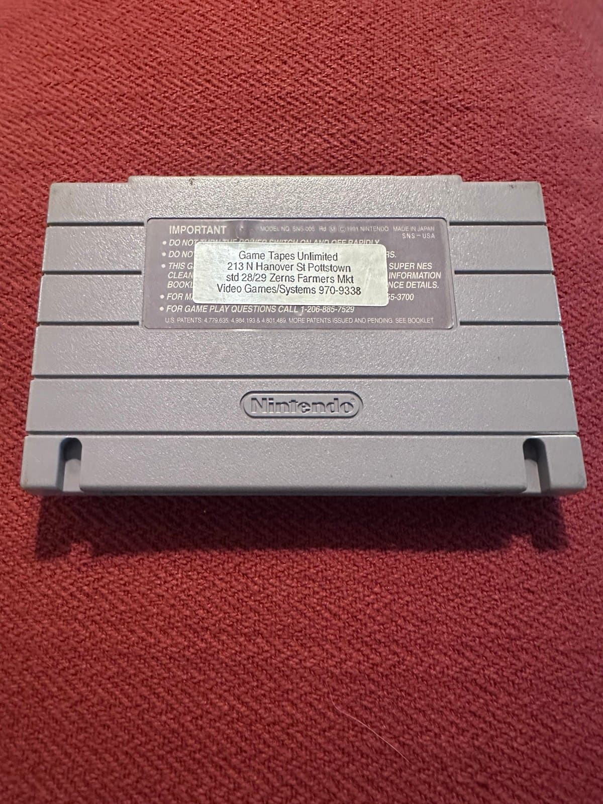 Drakkhen Super Nintendo SNES Tested Authentic - Thumbnail 2