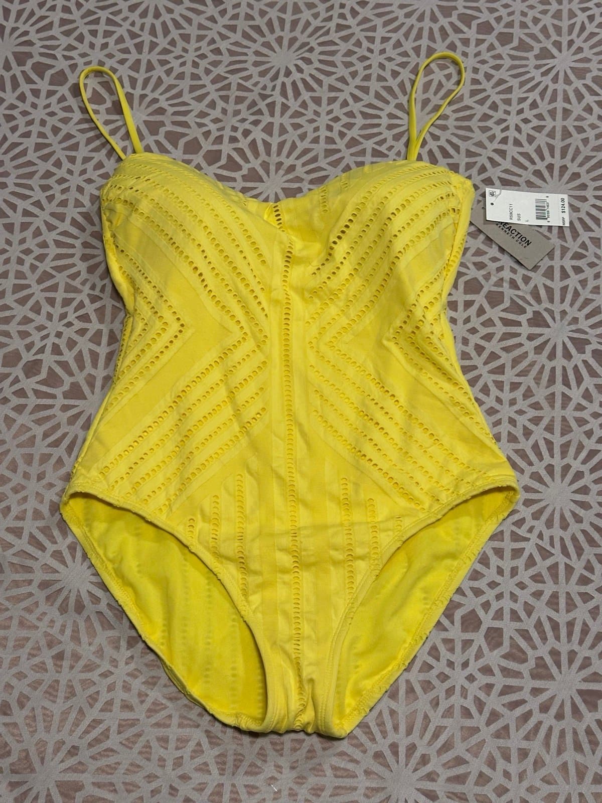 Kenneth Cole Swimsuit Sz L NWT $124!