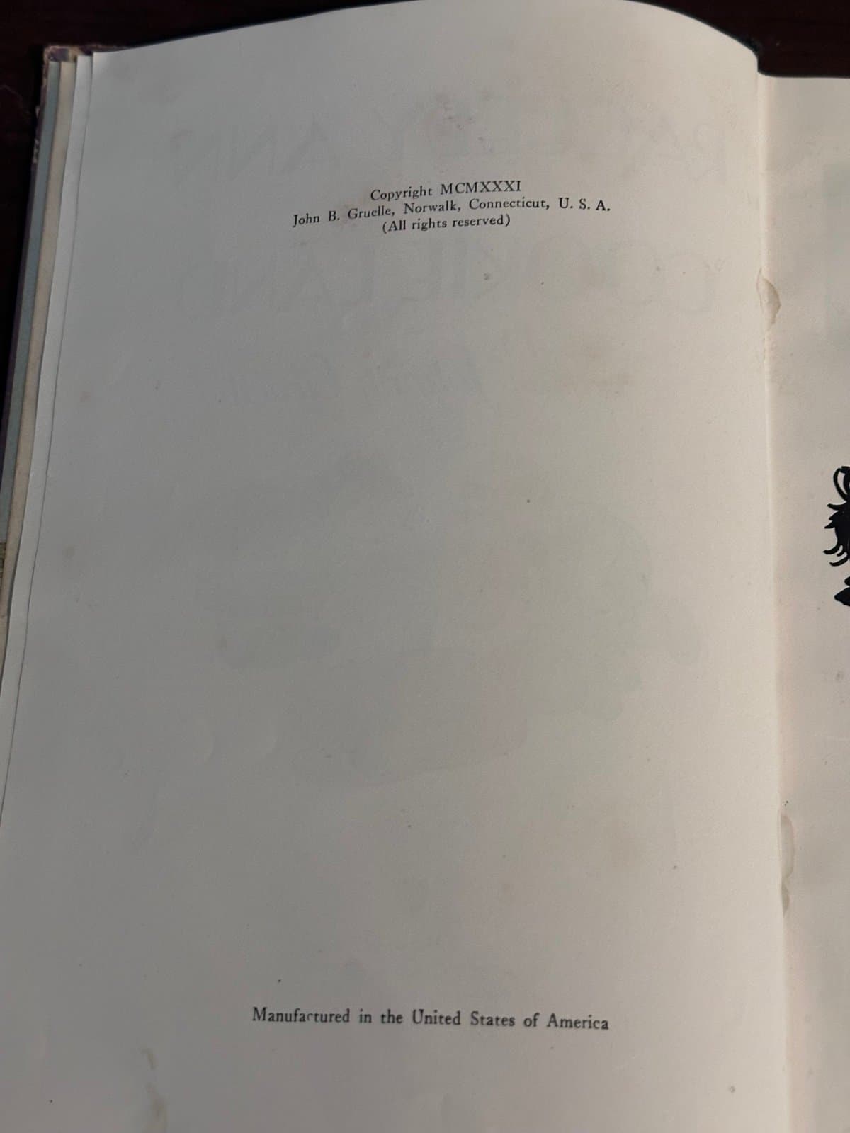 1931 Raggedy Ann in Cookie Land hardcover Children’s book! - Thumbnail 3