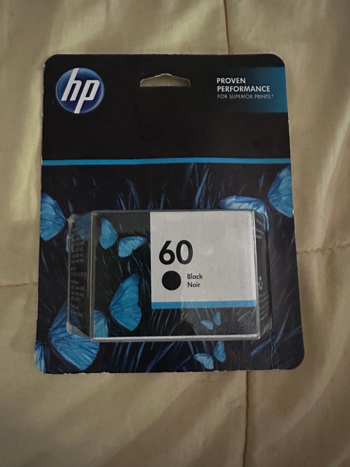 Genuine HP 60 Black Ink Cartridge Exp 02/24