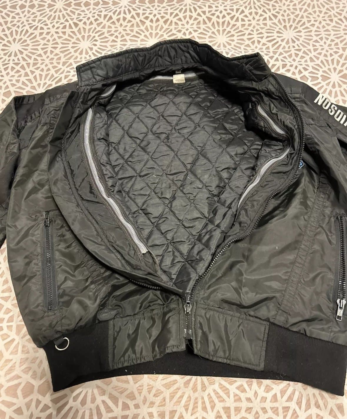 Harley Davidson Bomber Style Men’s Jacket With Liner Size Medium Vintage - Thumbnail 7