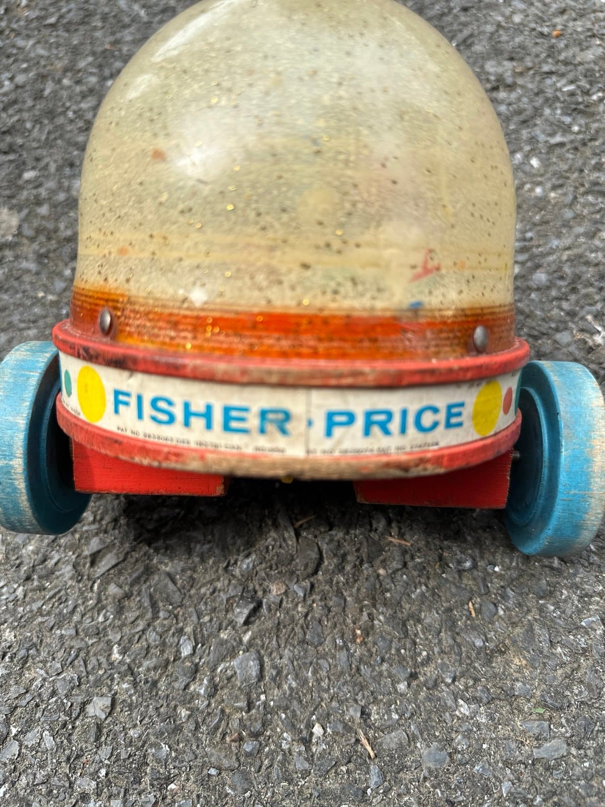 Vintage Fisher Price 1957 Corn Popper Toy- Works!! - Thumbnail 6