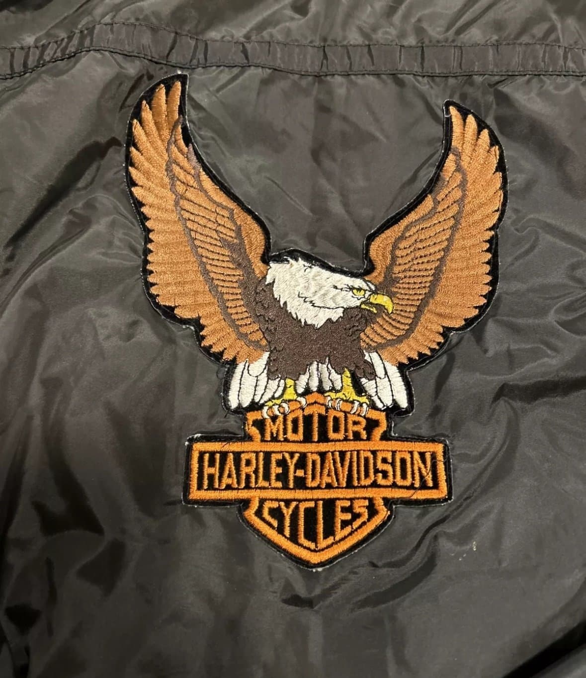 Harley Davidson Bomber Style Men’s Jacket With Liner Size Medium Vintage - Thumbnail 3