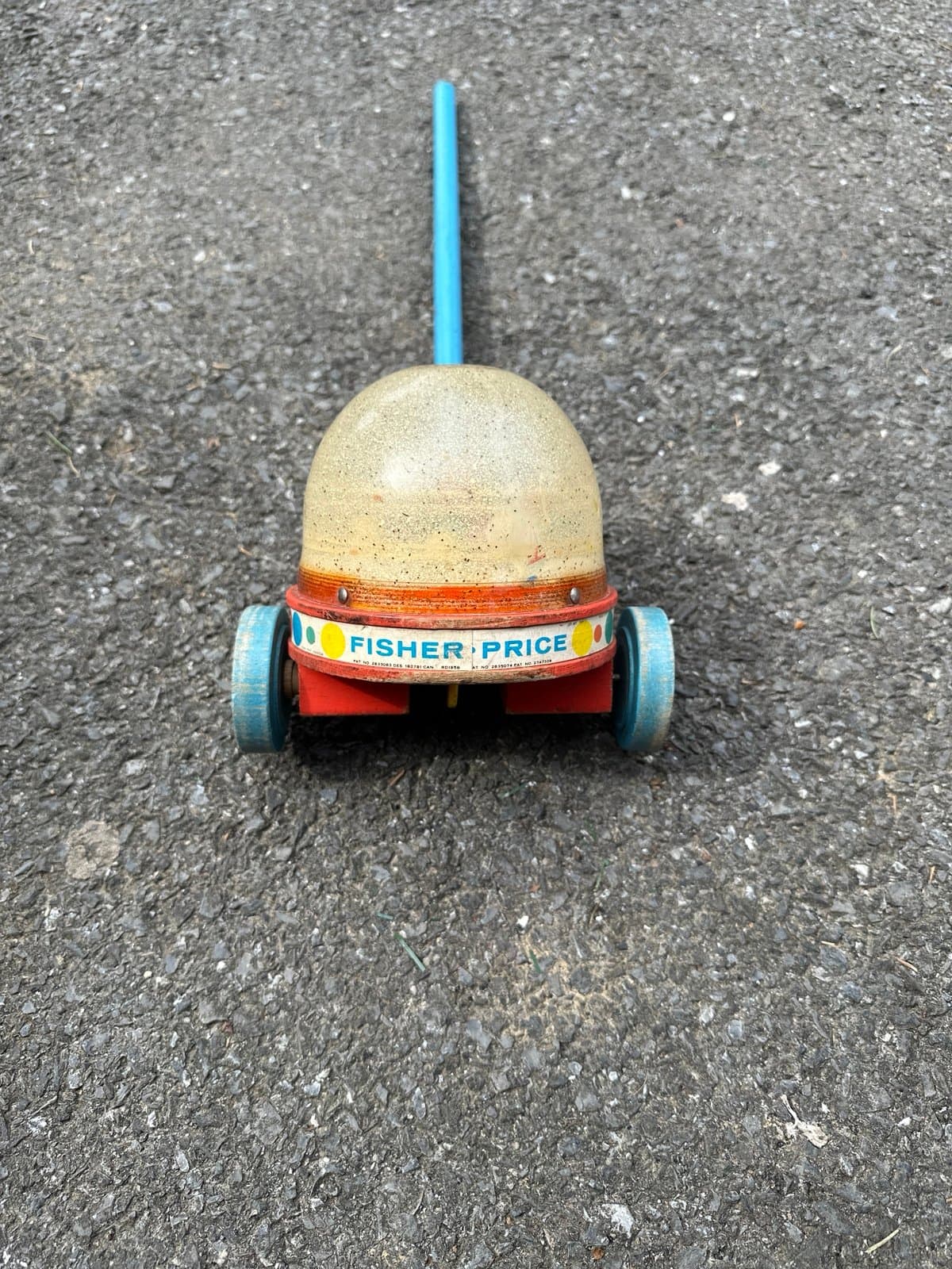Vintage Fisher Price 1957 Corn Popper Toy- Works!! - Thumbnail 2