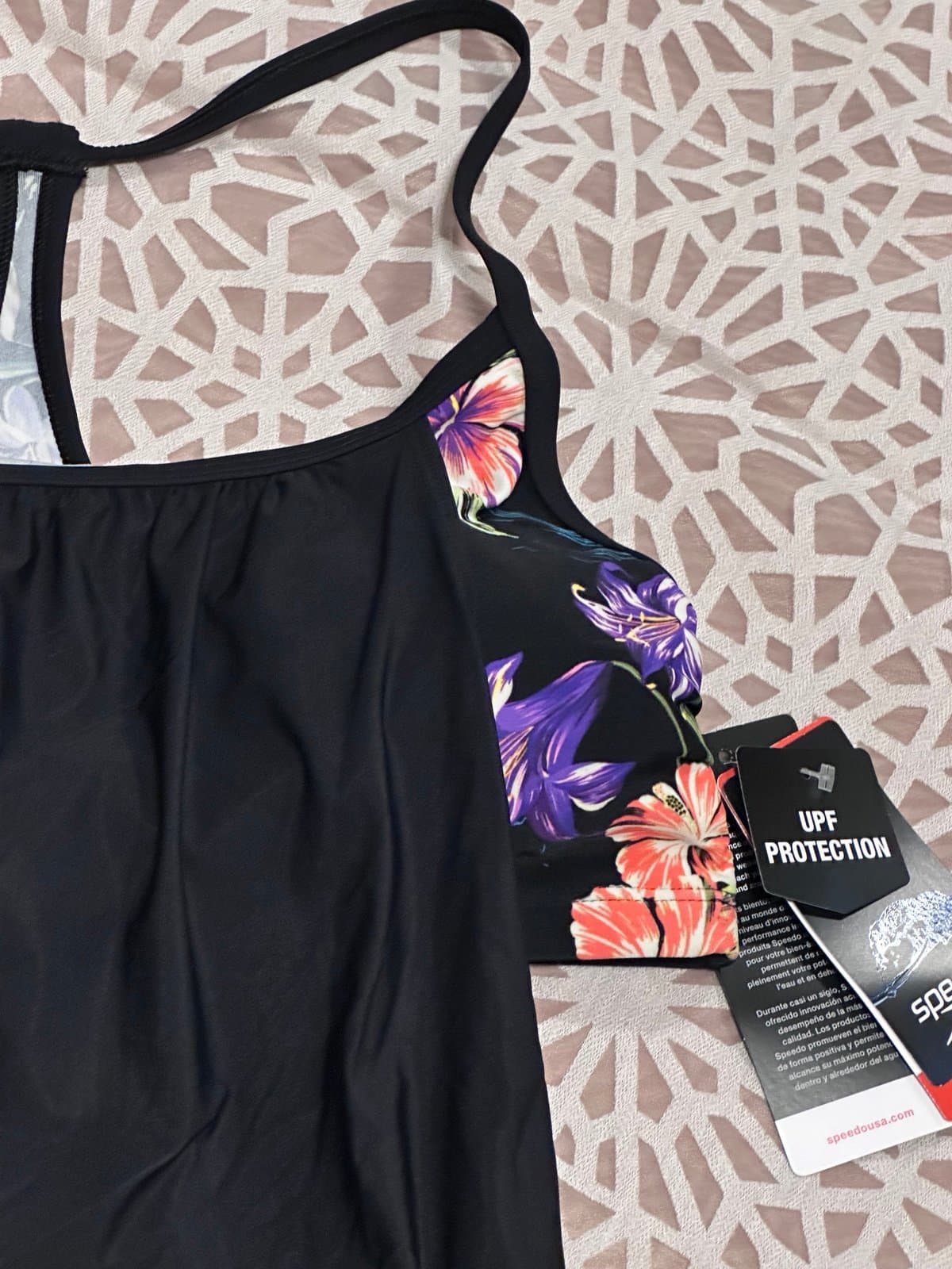 NWT Speedo Performace Raceback Bikini Top Women’s Sz L $62.00 - Thumbnail 4