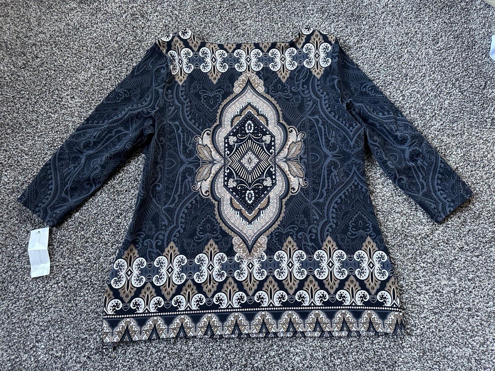 NWT Charter Club Women’s 3/4 sleeve shirt!! - Thumbnail 4