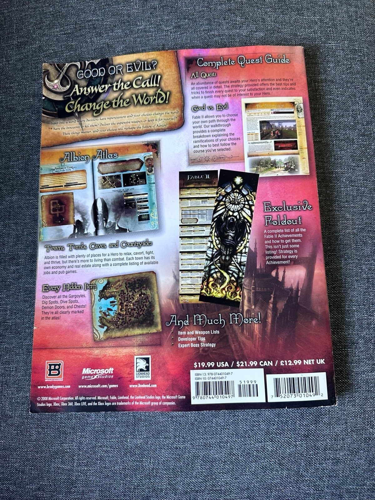 Fable II Brady Games Strategy Game Guide Book Fable 2 - Thumbnail 2