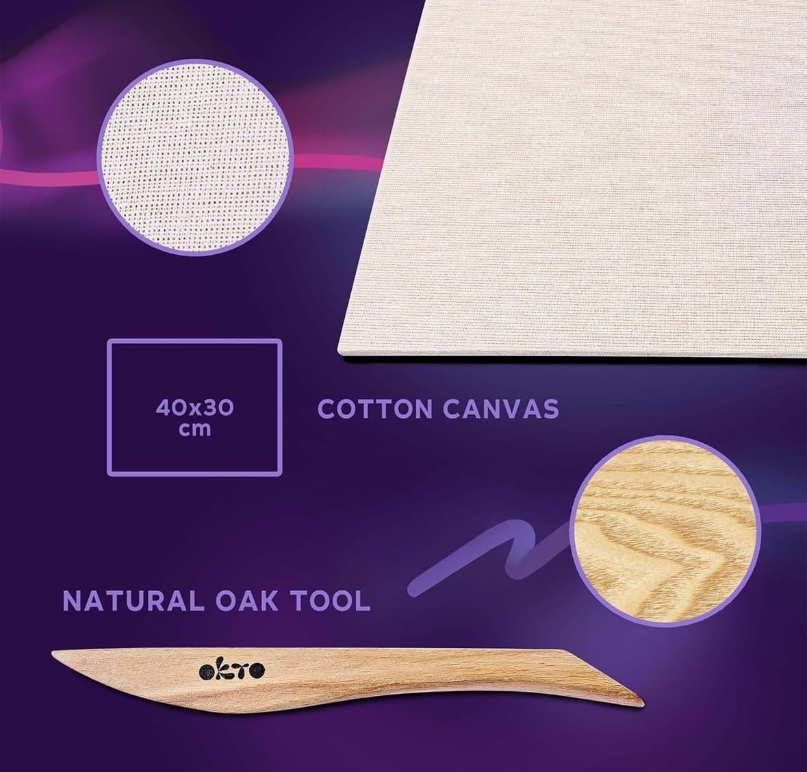 Okto Sensory Art DIY 3D Painting Creative Set NEW! - Thumbnail 3