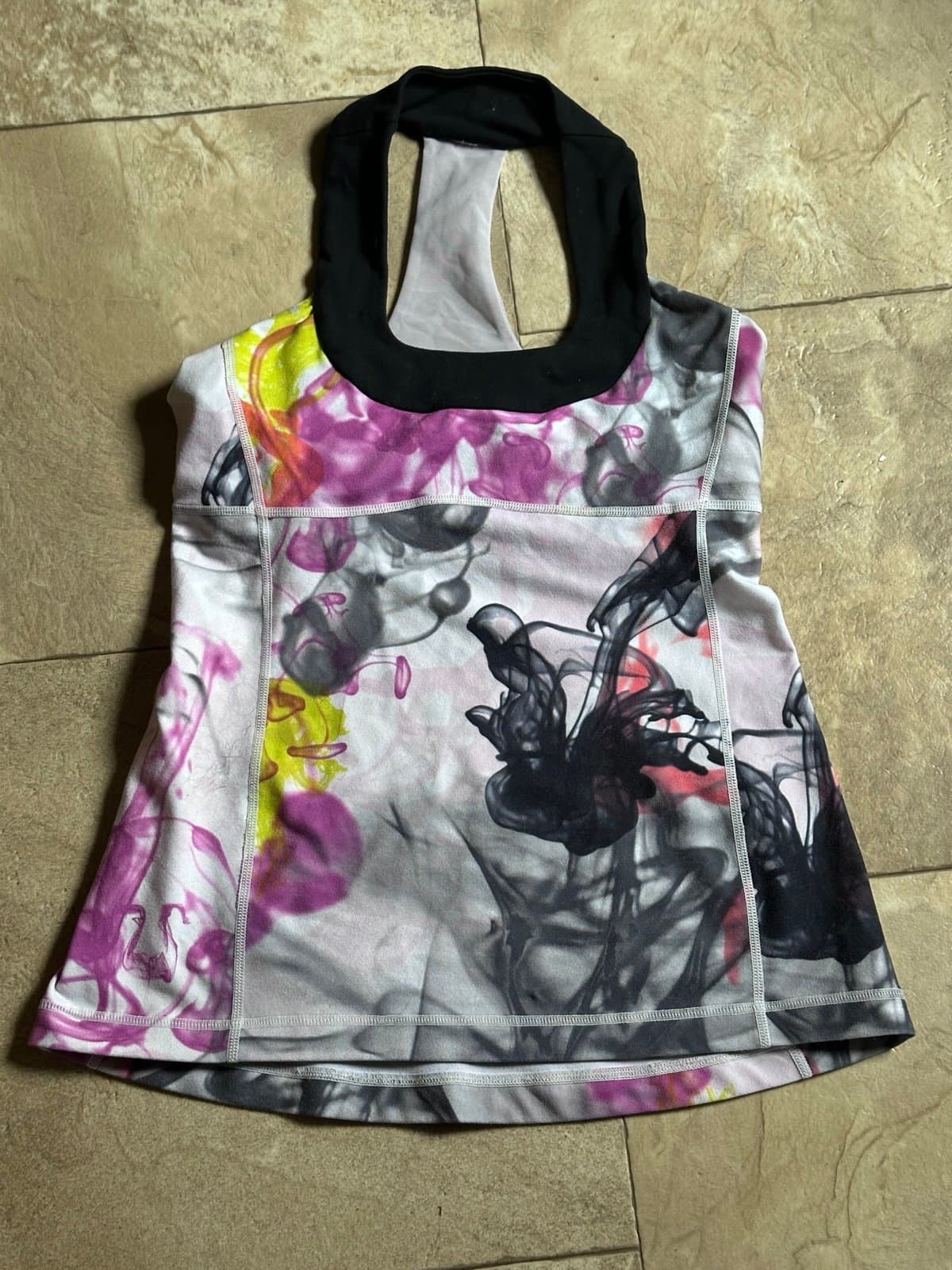 LULULEMON Scoop Neck Racerback Tank Top Sz 2