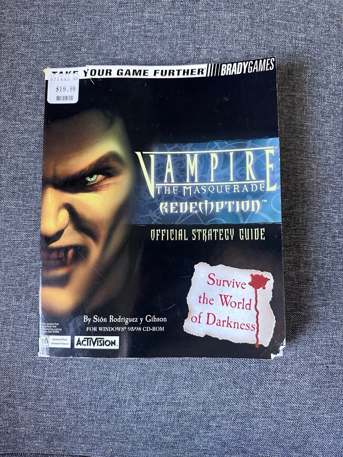Official Brady Game Strategy Vampire - The Masquerade, Redemption Mini Guide