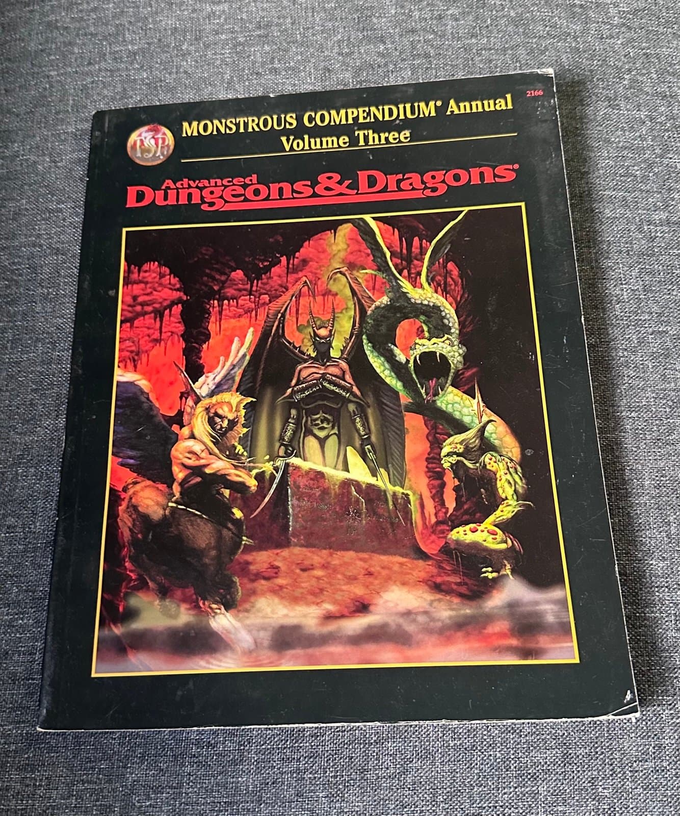Vintage Advanced D&D, 2166, Monstrous Compendium Annual Volume Three
