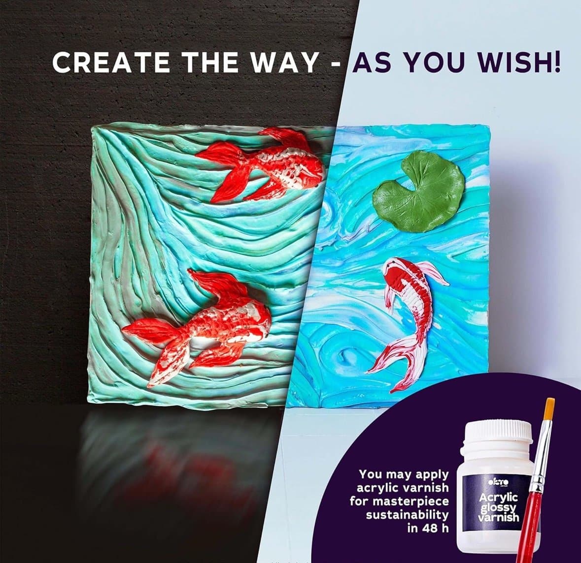 Okto Sensory Art DIY 3D Painting Creative Set NEW! - Thumbnail 6