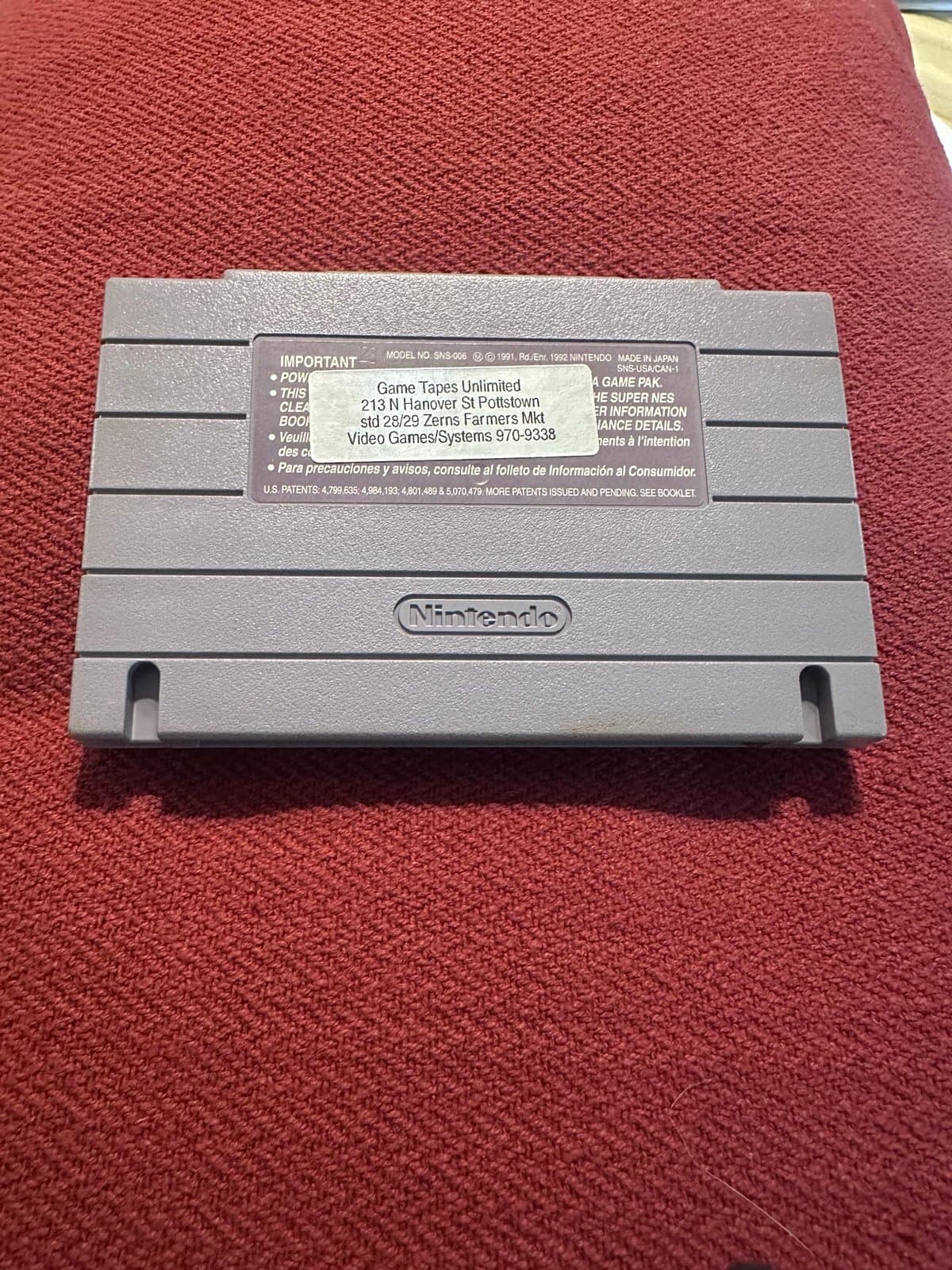 Wizardry VI Heart of the Maelstrom SNES Game Cart - Authentic and Tested - Thumbnail 2