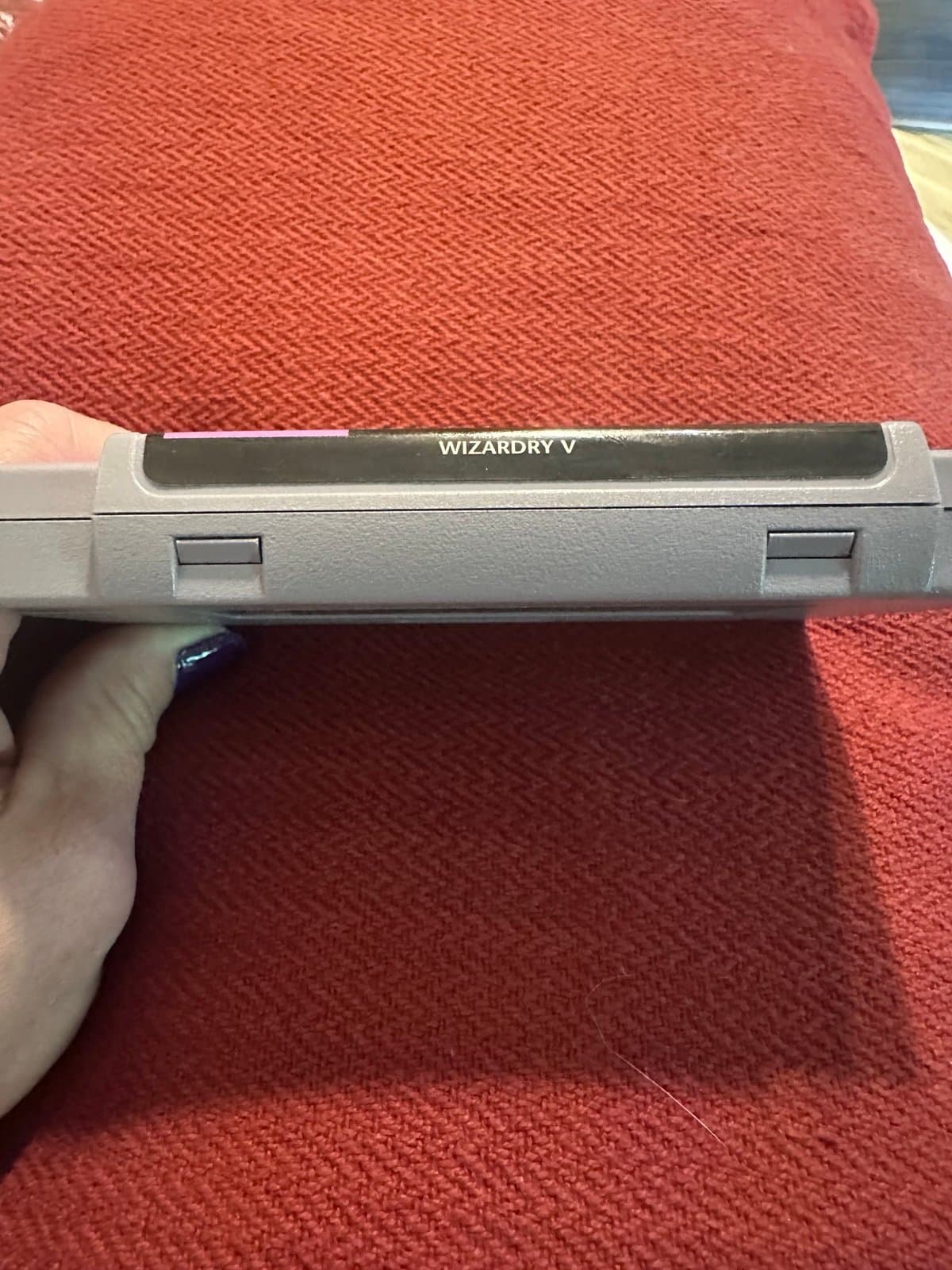 Wizardry VI Heart of the Maelstrom SNES Game Cart - Authentic and Tested - Thumbnail 3