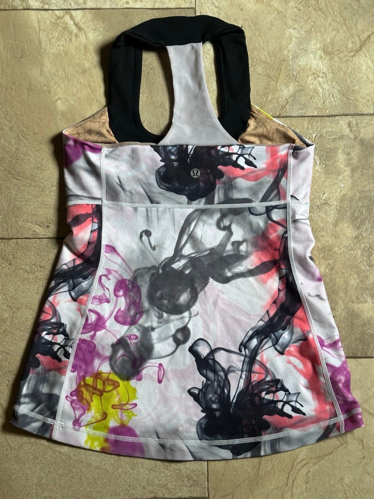 LULULEMON Scoop Neck Racerback Tank Top Sz 2 - Thumbnail 2